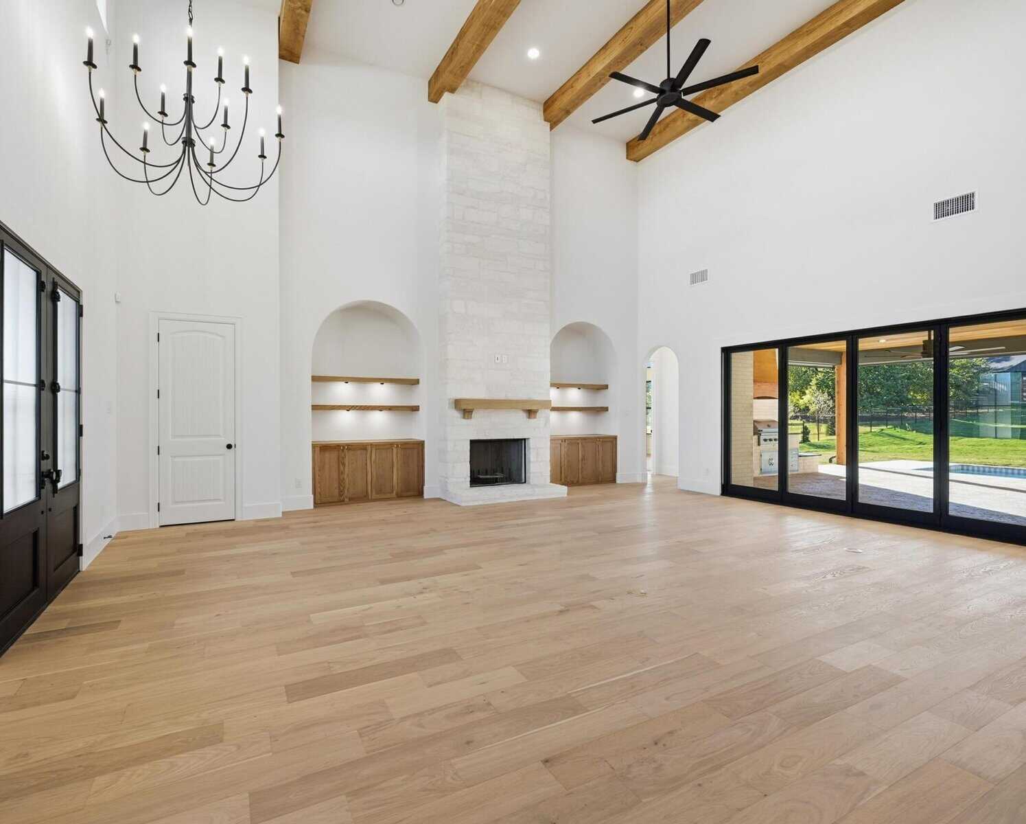 Custom Home Great Room