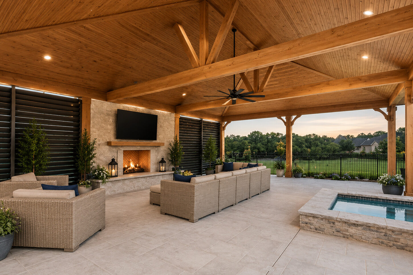 Outdoor living space