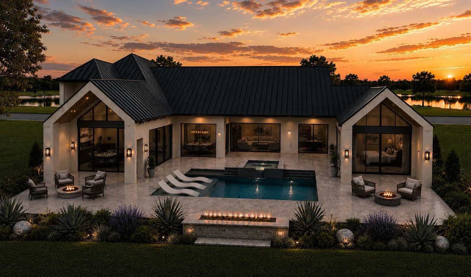 Custom Luxury construction New Home Build