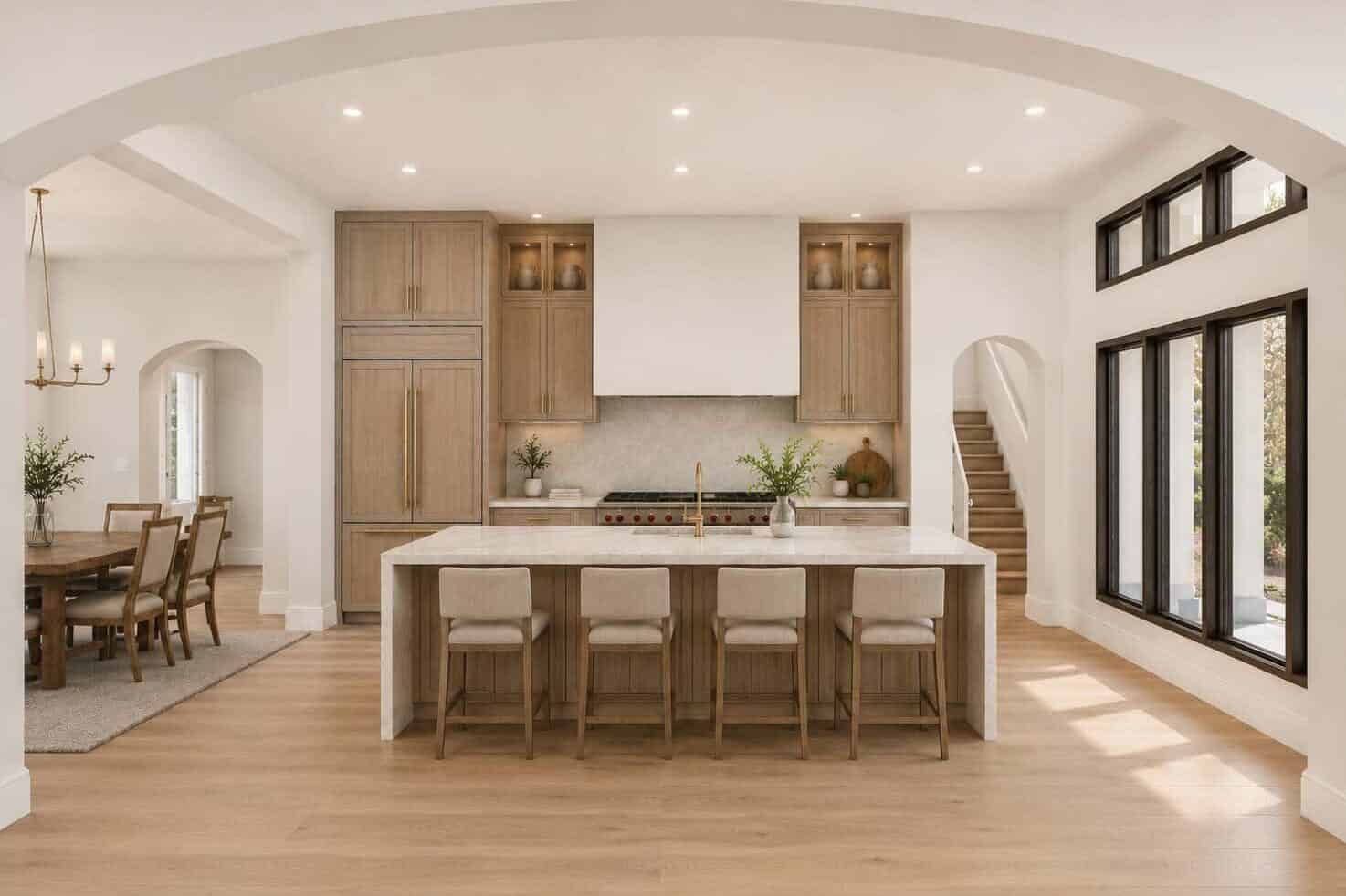 Custom Luxury home Kitchen New Construction Build