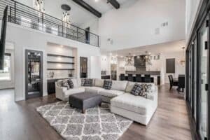 Open concept contemporary home